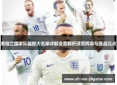 英格兰国家队最新大名单详解全面解析球员阵容与备战亮点 英格兰国家队最新大名单详解全面解析球员阵容与备战亮点